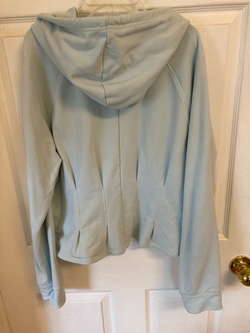 Light Blue Fabletics Hoodie Sweatshirt - Picture 5 of 7
